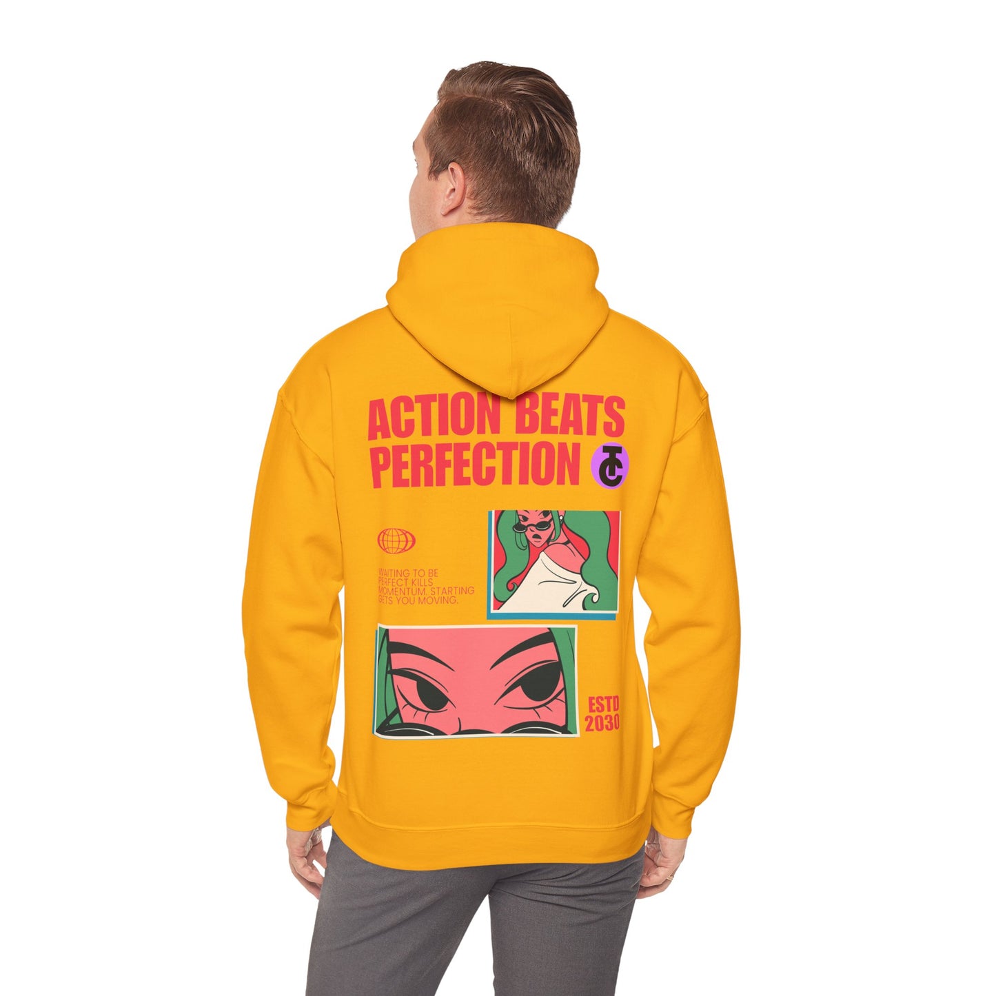 Stylish Hoodie with Bold Graphic Design | Cozy Streetwear for Every Occasion, Trendy Gift, Casual Wear, Fashion Statement