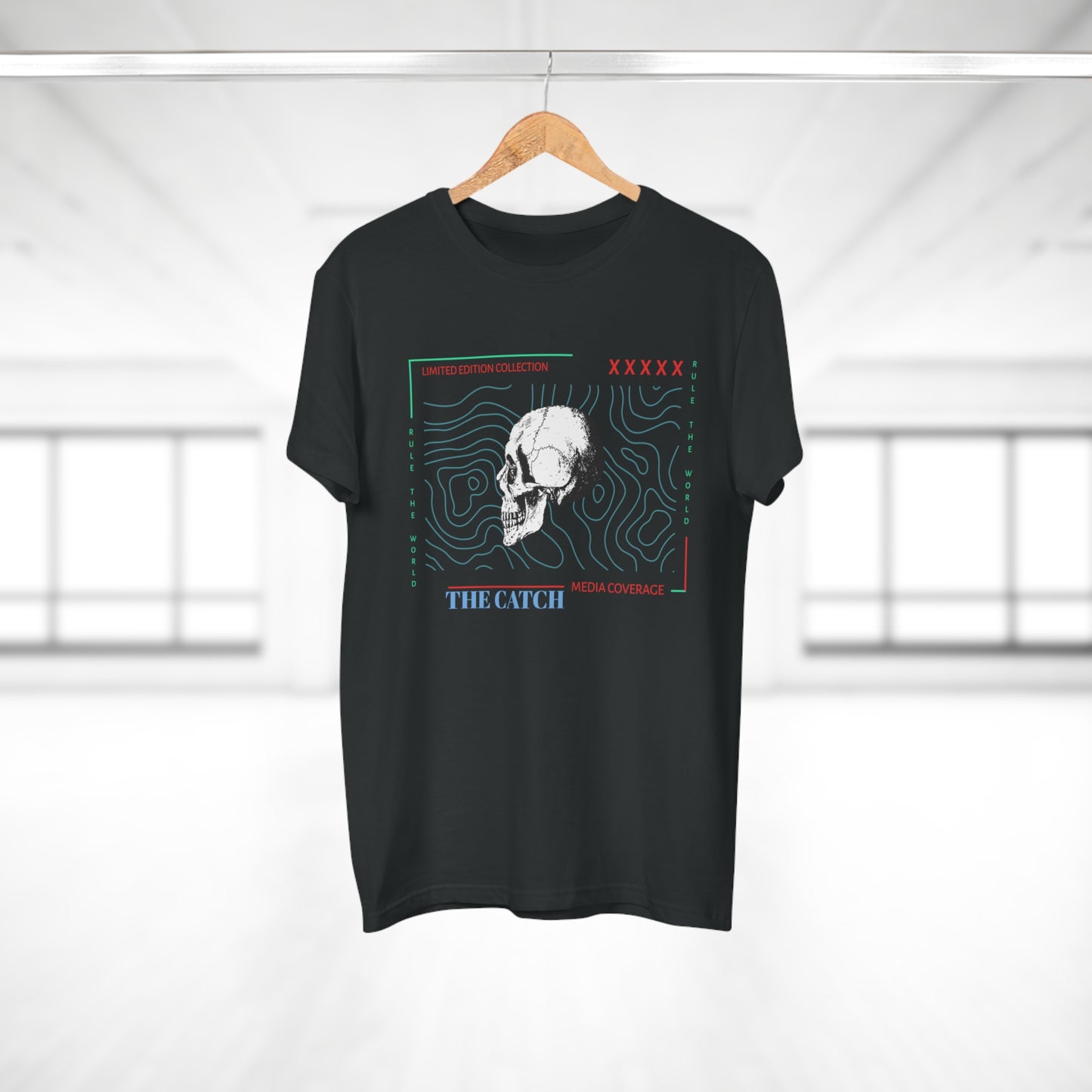 Limited Edition Skull Graphic Men's T-Shirt - The Catch Media Coverage