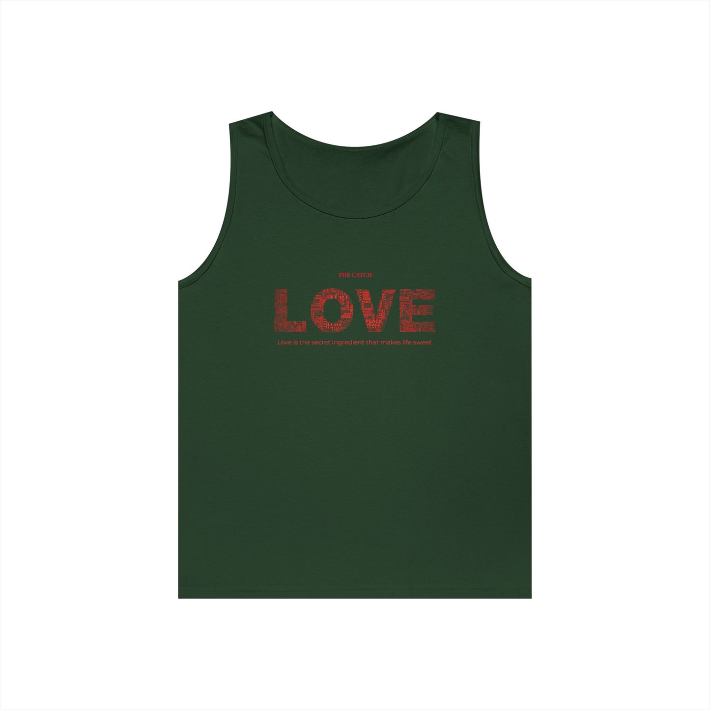 Woman's Heavy Cotton Tank Top - THE CATCH