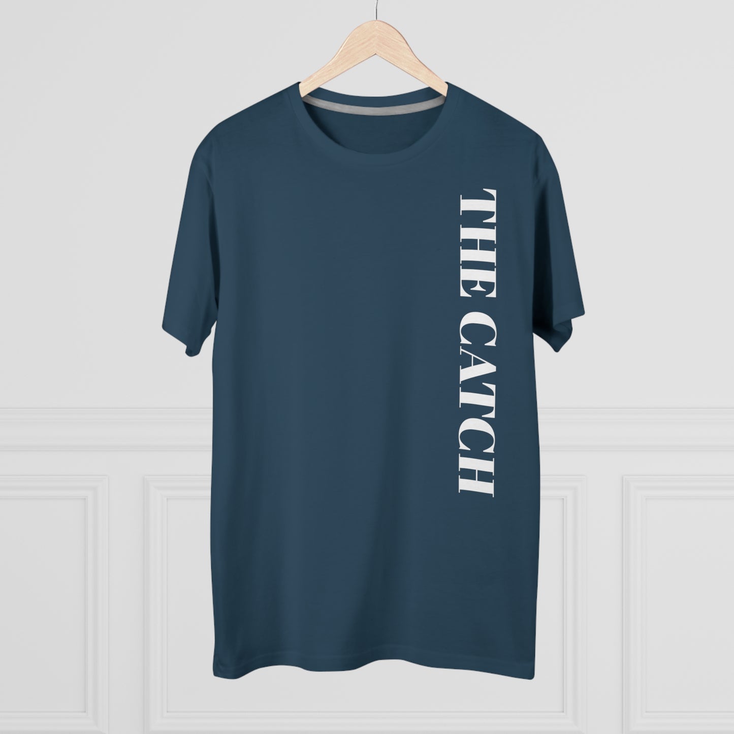 Men's Modern-Fit Tee - Stylish Casual Tee with "THE CATCH" Design