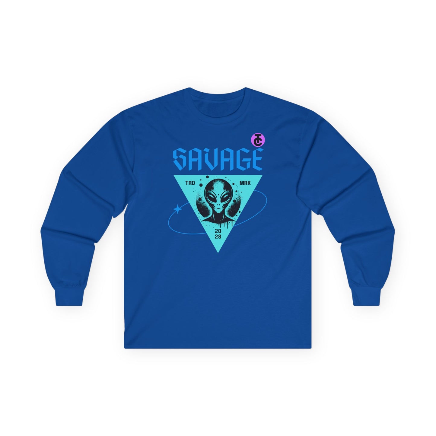 Savage Alien Long Sleeve Tee -Ultra Cotton Shirt for Casual Style - THE CATCH