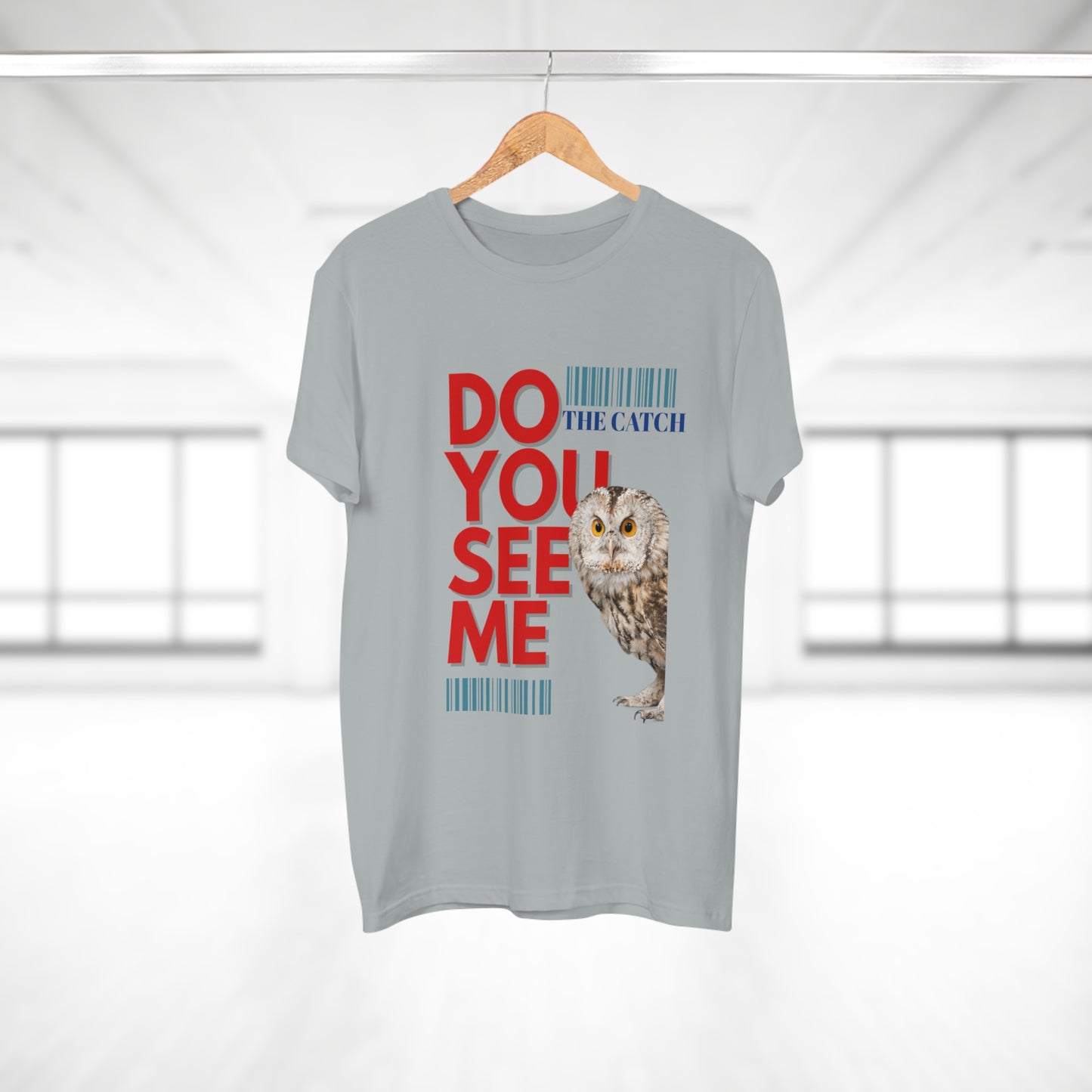 Funny Owl T-Shirt - 'Do You See Me?' Graphic Tee for Nature Lovers