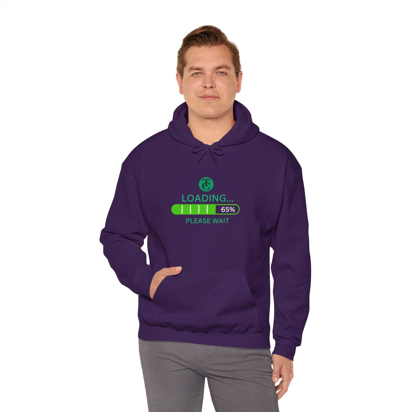 Tech-Inspired Heavy Blend Hoodie, Perfect for Gamers, Casual Wear, Unique Gift, Cozy Sweatshirt for Tech Lovers