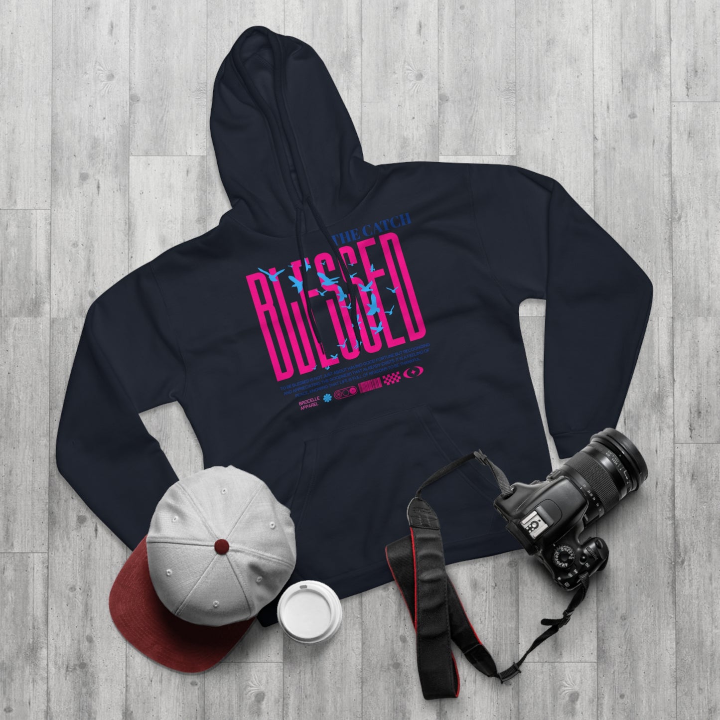 Blessed Pullover Hoodie - Comfy Spiritual Wear for Everyday Inspiration
