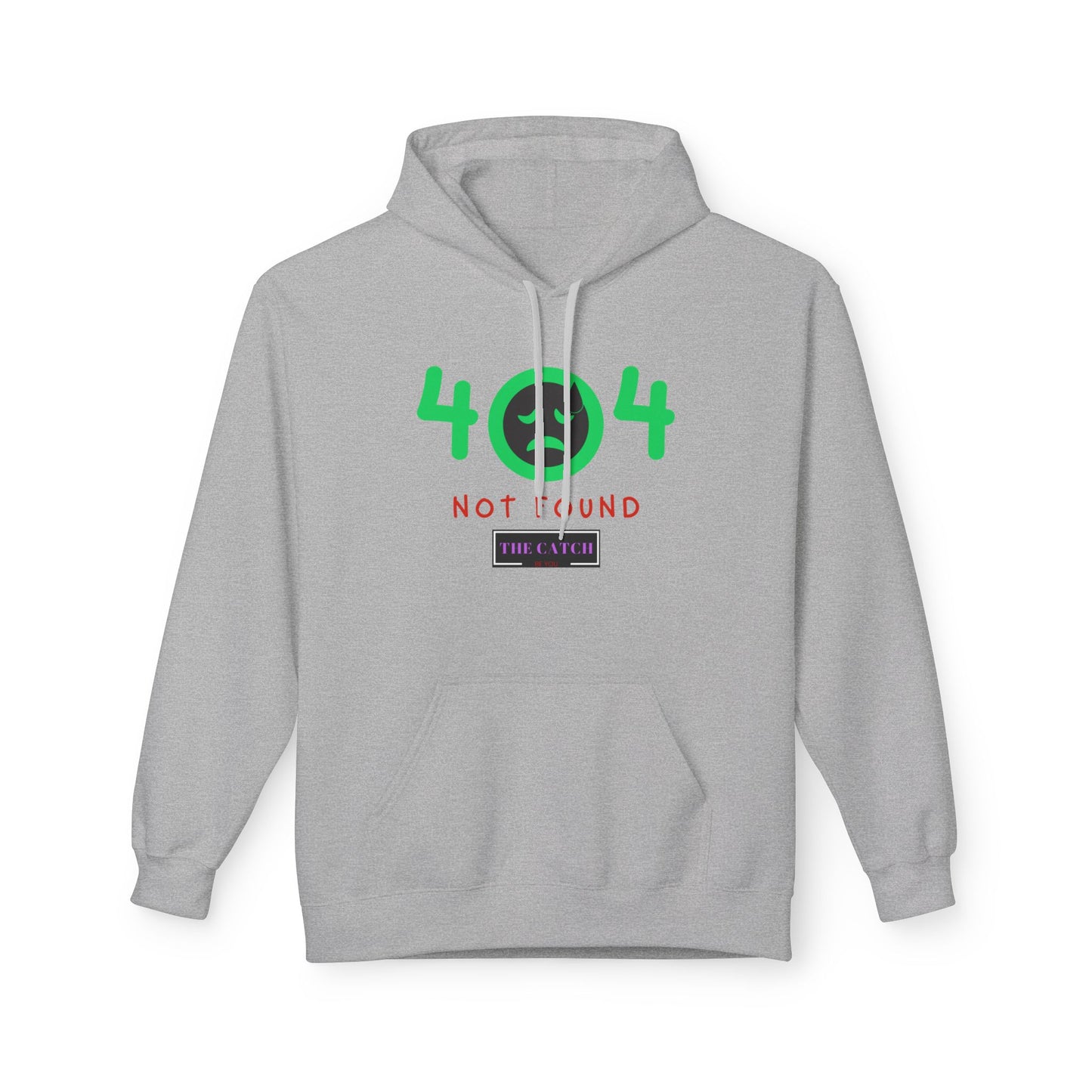 404 Not Found Softstyle Fleece Hoodie - THE CATCH
