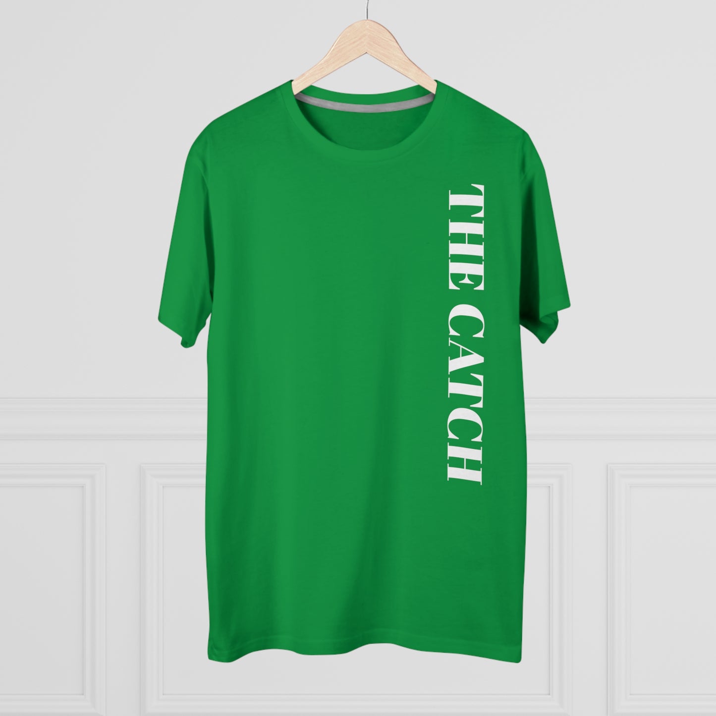 Men's Modern-Fit Tee - Stylish Casual Tee with "THE CATCH" Design