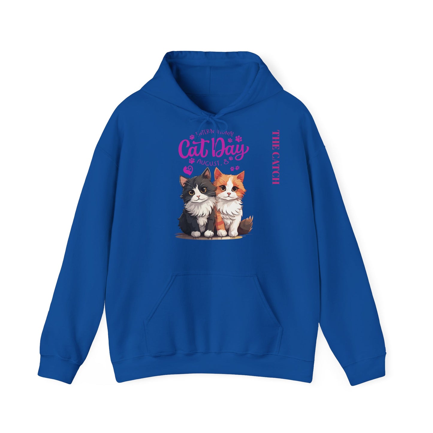 Cute Cat Day Hoodie - Celebrate Your Feline Friends!
