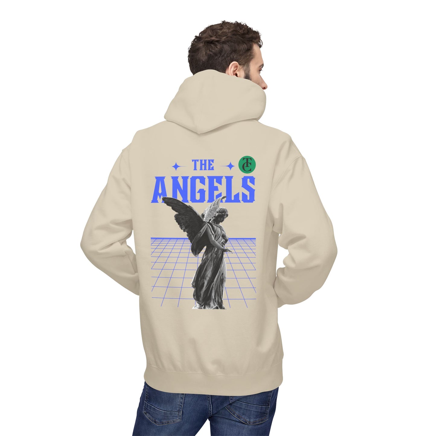 Angels Graphic Hoodie -Midweight Softstyle Fleece for Casual Comfort - THE CATCH