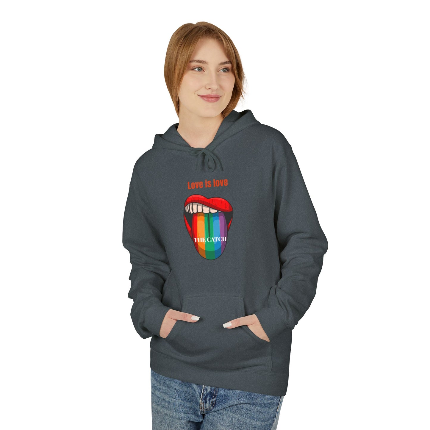 Love is Love Pride Hoodie | Midweight Fleece