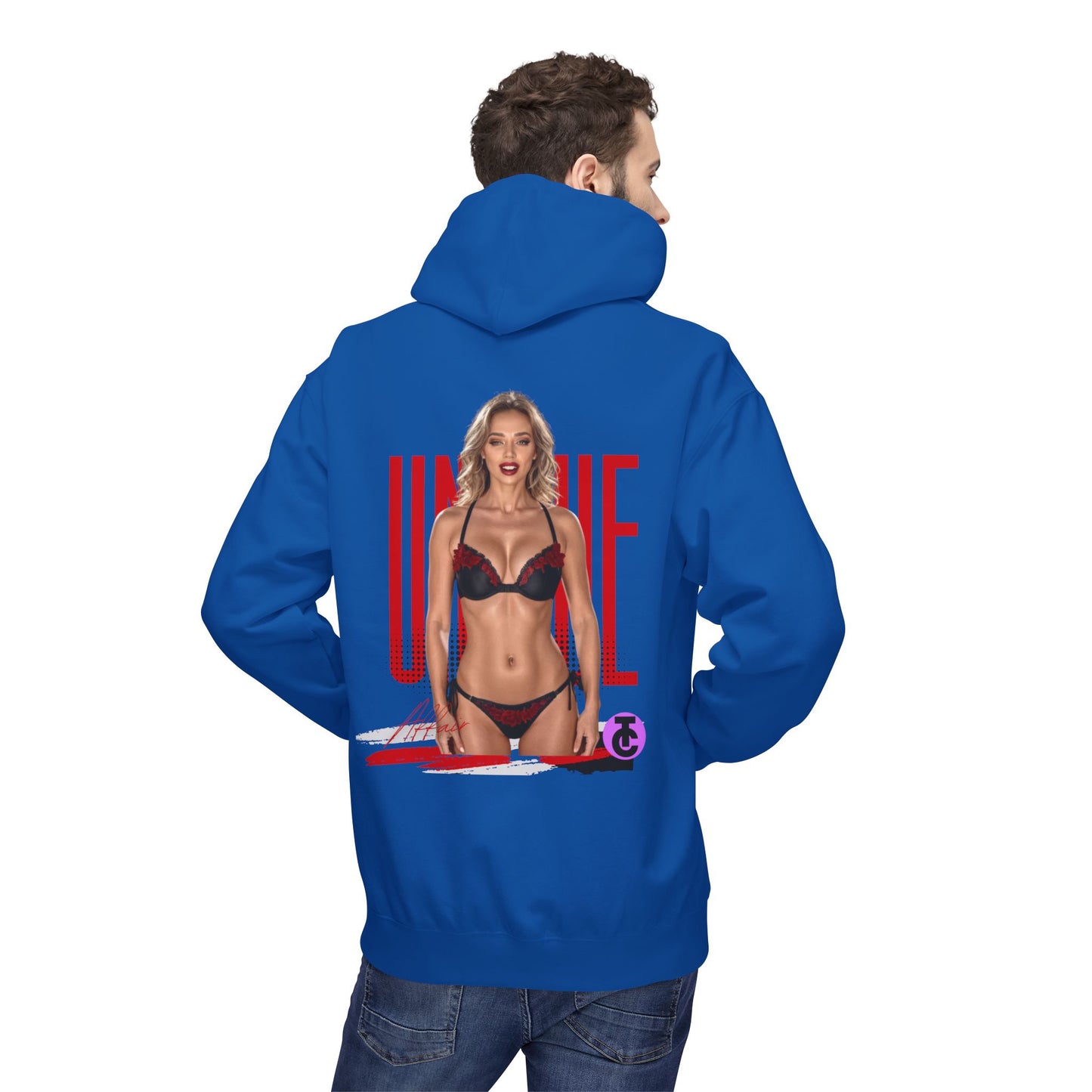 Unique Softstyle Fleece Hoodie - Trendy Graphic Sweatshirt