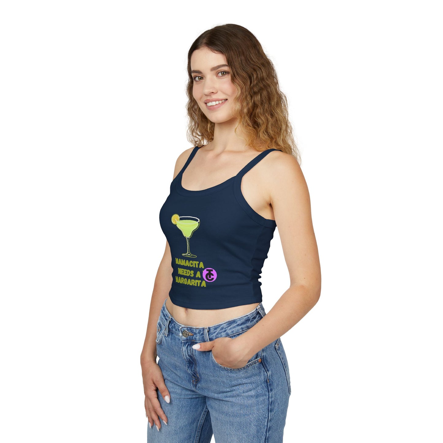 Chic Margarita Tank Top for Women, Summer Party Top, Casual Beachwear, Fun Gift for Her, Vacation Outfit