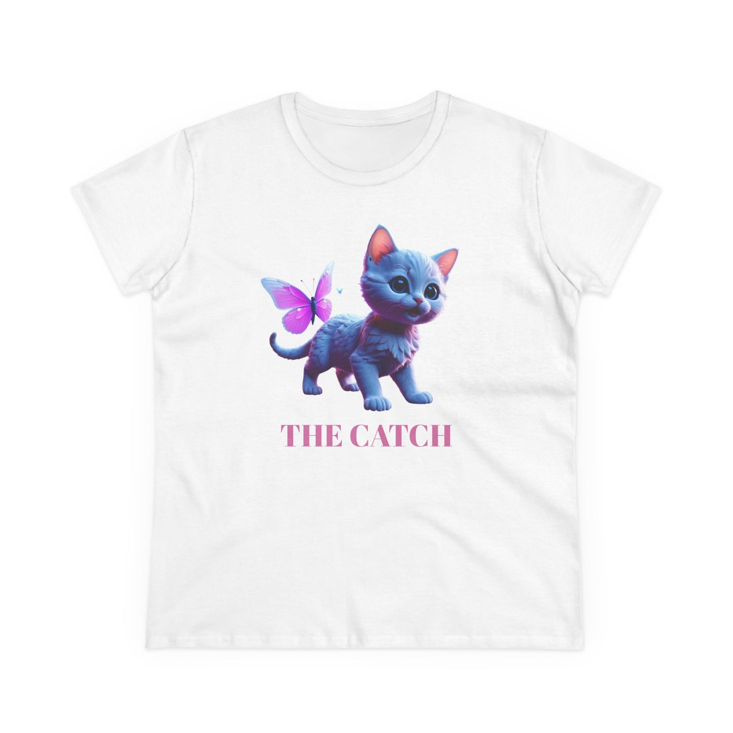 Women's Midweight Cotton Tee - THE CATCH