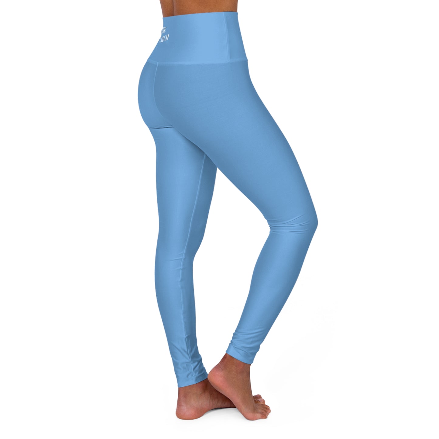 High Waisted Yoga Leggings (AOP) - THE CATCH