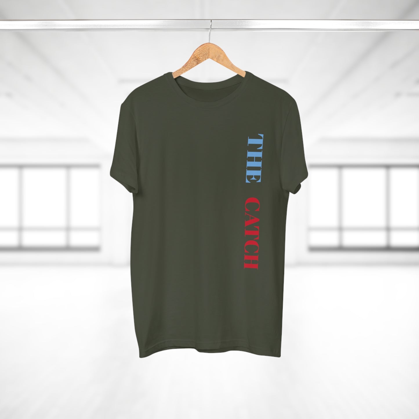 Men's Graphic T-Shirt - 'The Catch' Fallen Angel Design