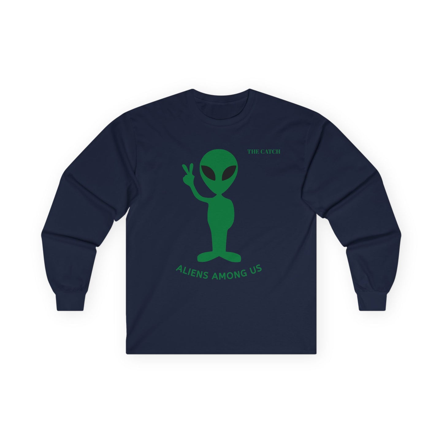 Aliens Among Us Long Sleeve Tee - Ultra Cotton