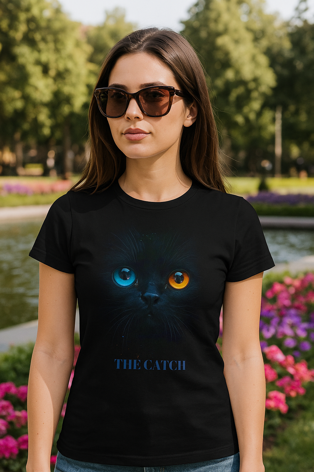 Women's Midweight Cotton Tee - THE CATCH