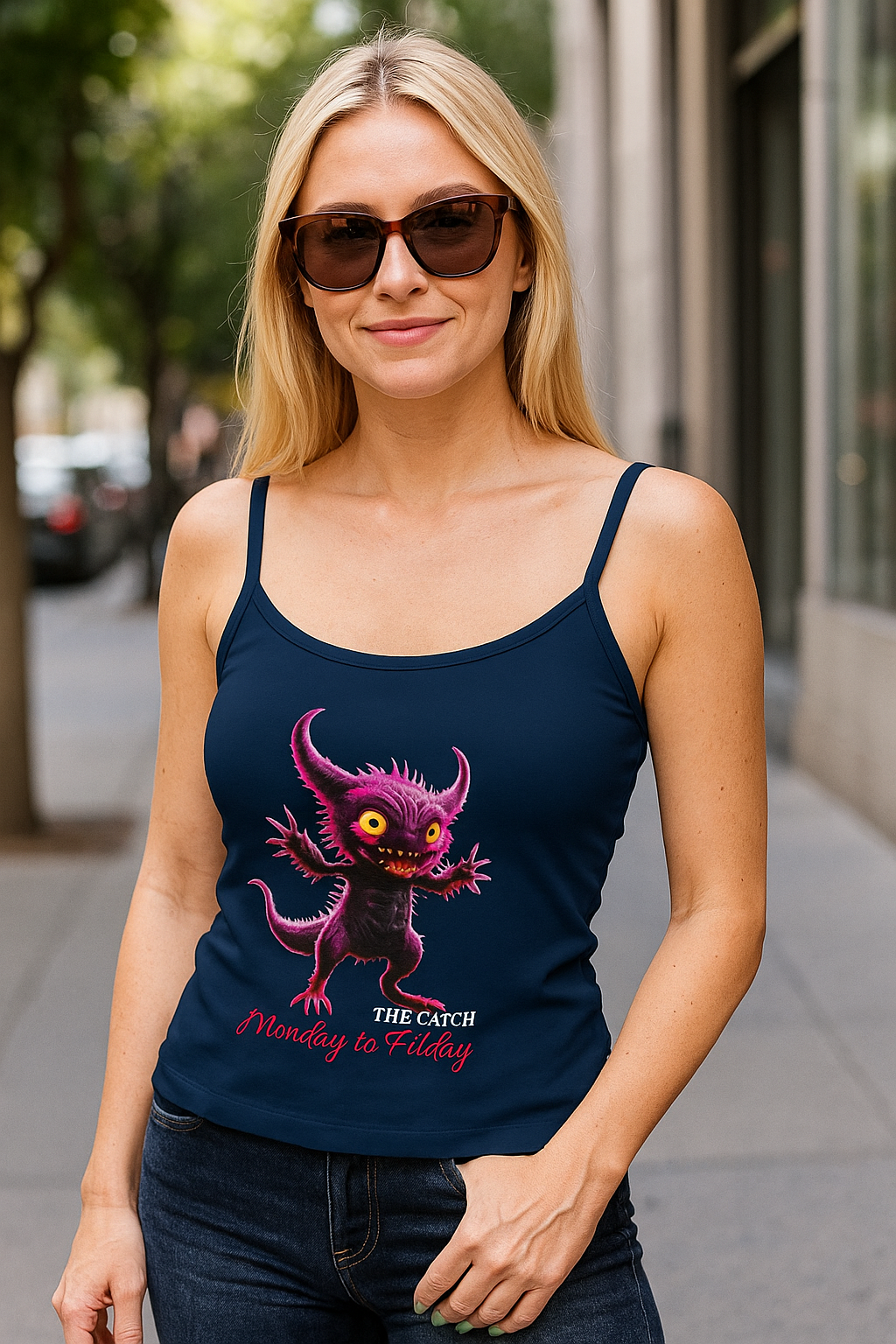 Women's Spaghetti Strap Tank Top - THE CATCH