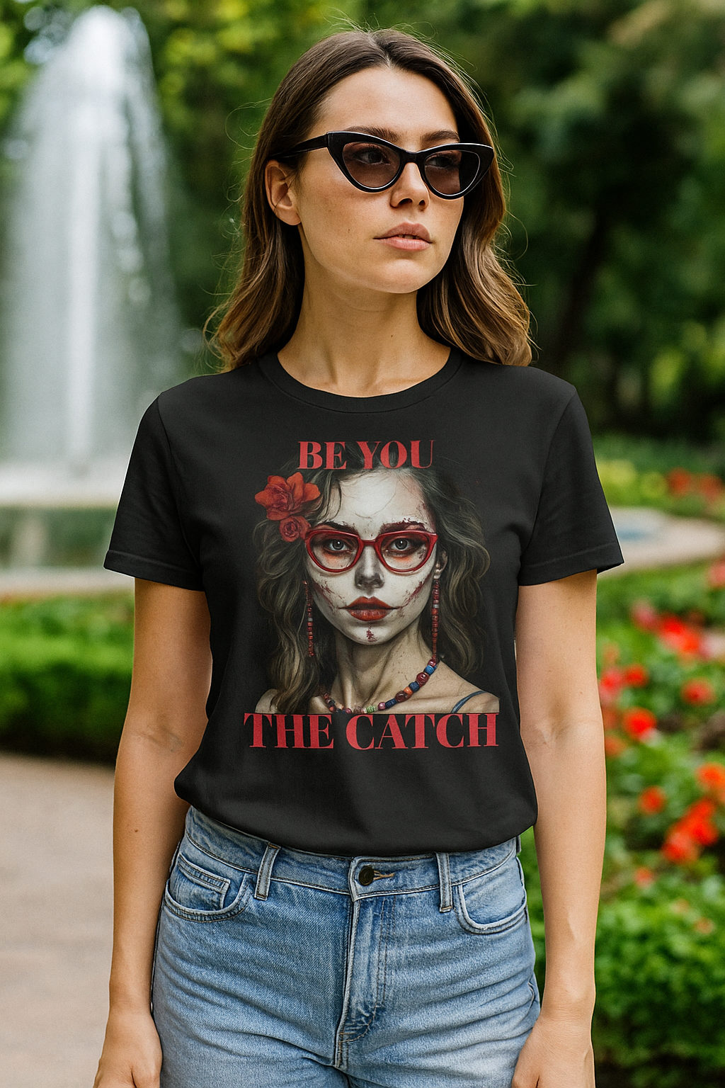Be You Graphic Women's T-Shirt - Empowering Design for Self-Expression - THE CATCH