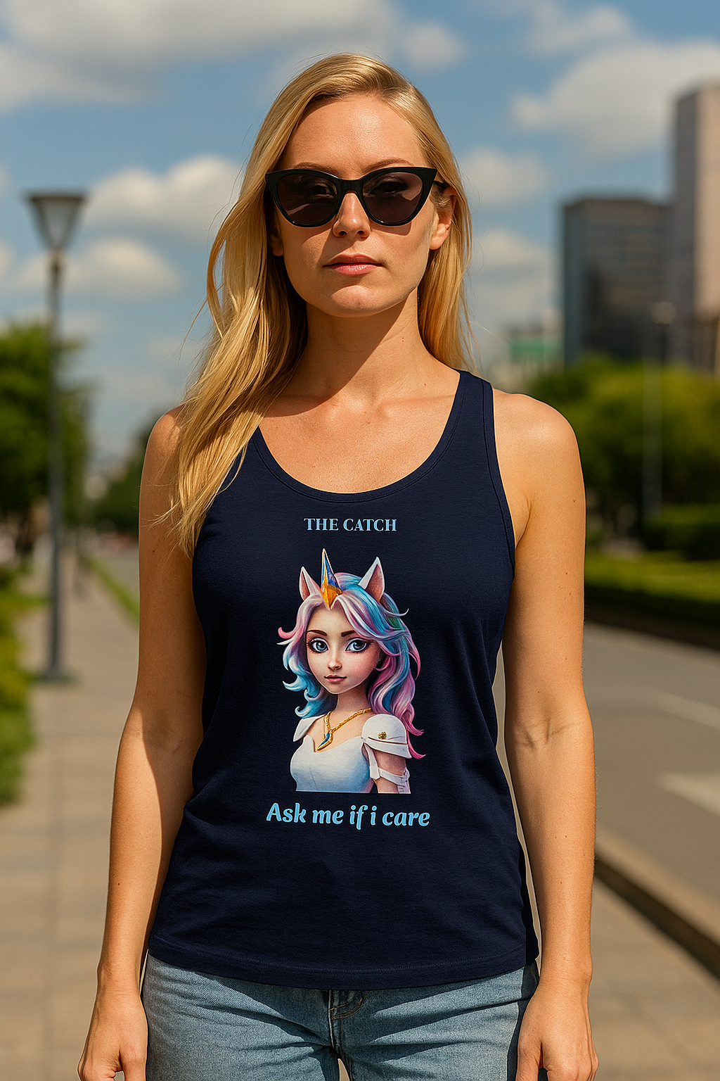 Woman's Jersey Tank - THE CATCH