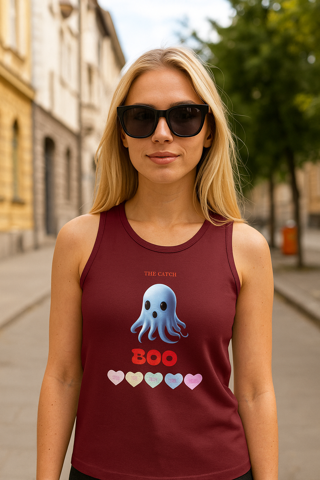 Woman's Heavy Cotton Tank Top - THE CATCH