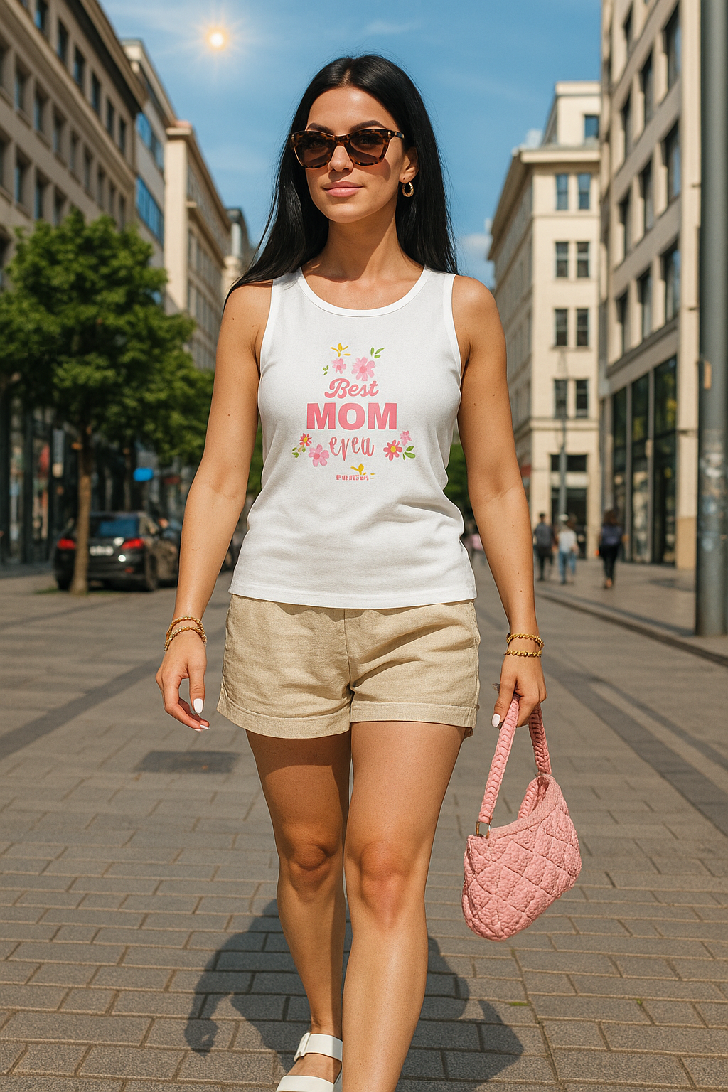 Woman's Heavy Cotton Tank Top - THE CATCH