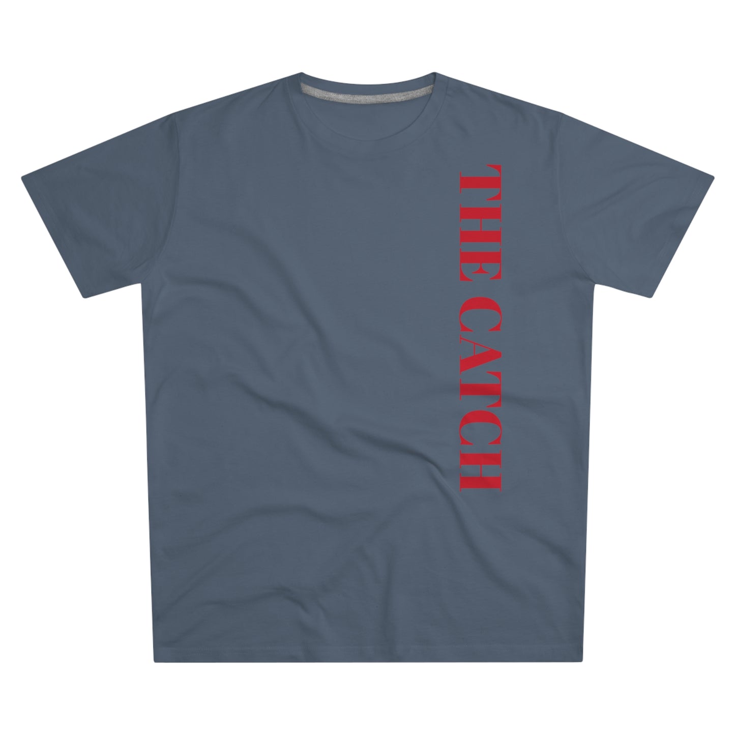 Men's Modern-fit Tee - 'The Catch' Graphic Tee with 'Reincarnation' Design