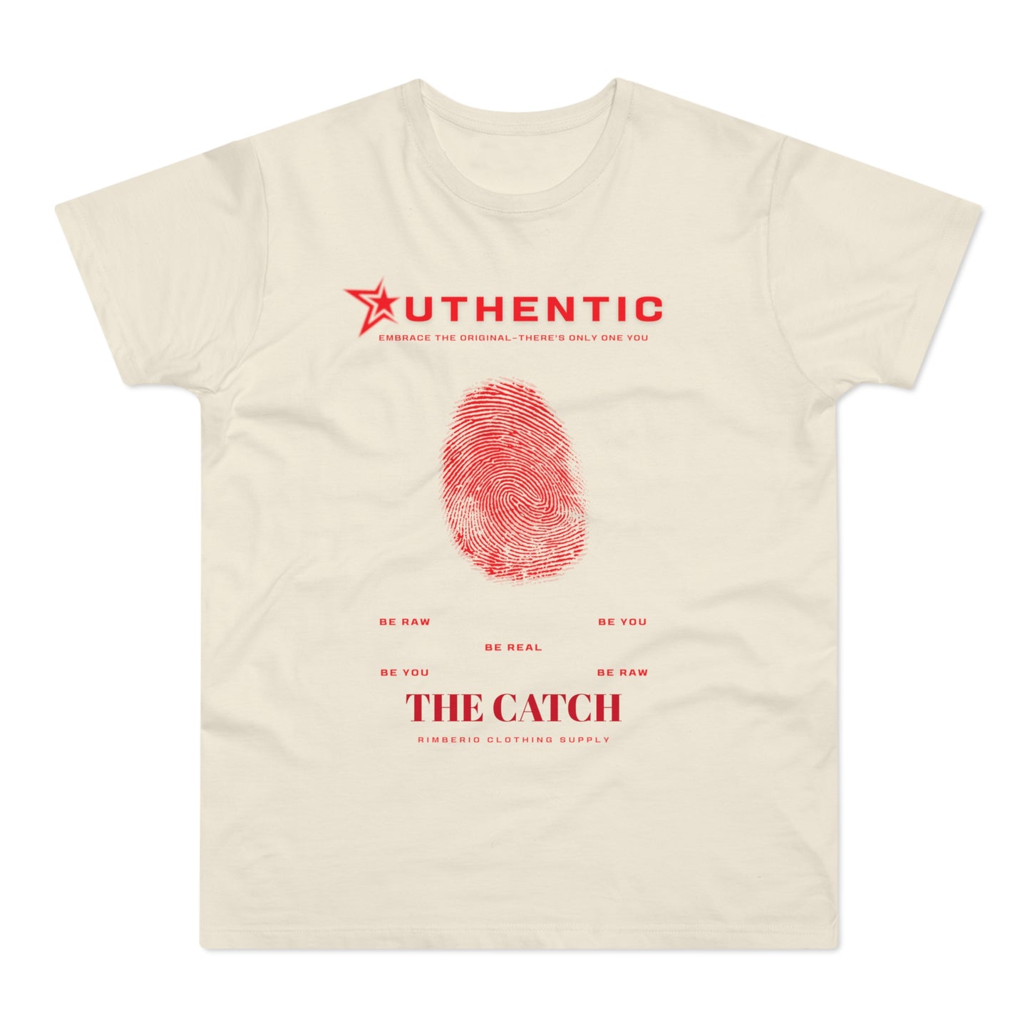 Authentic Men's T-Shirt - Embrace Your Unique Style - THE CATCH