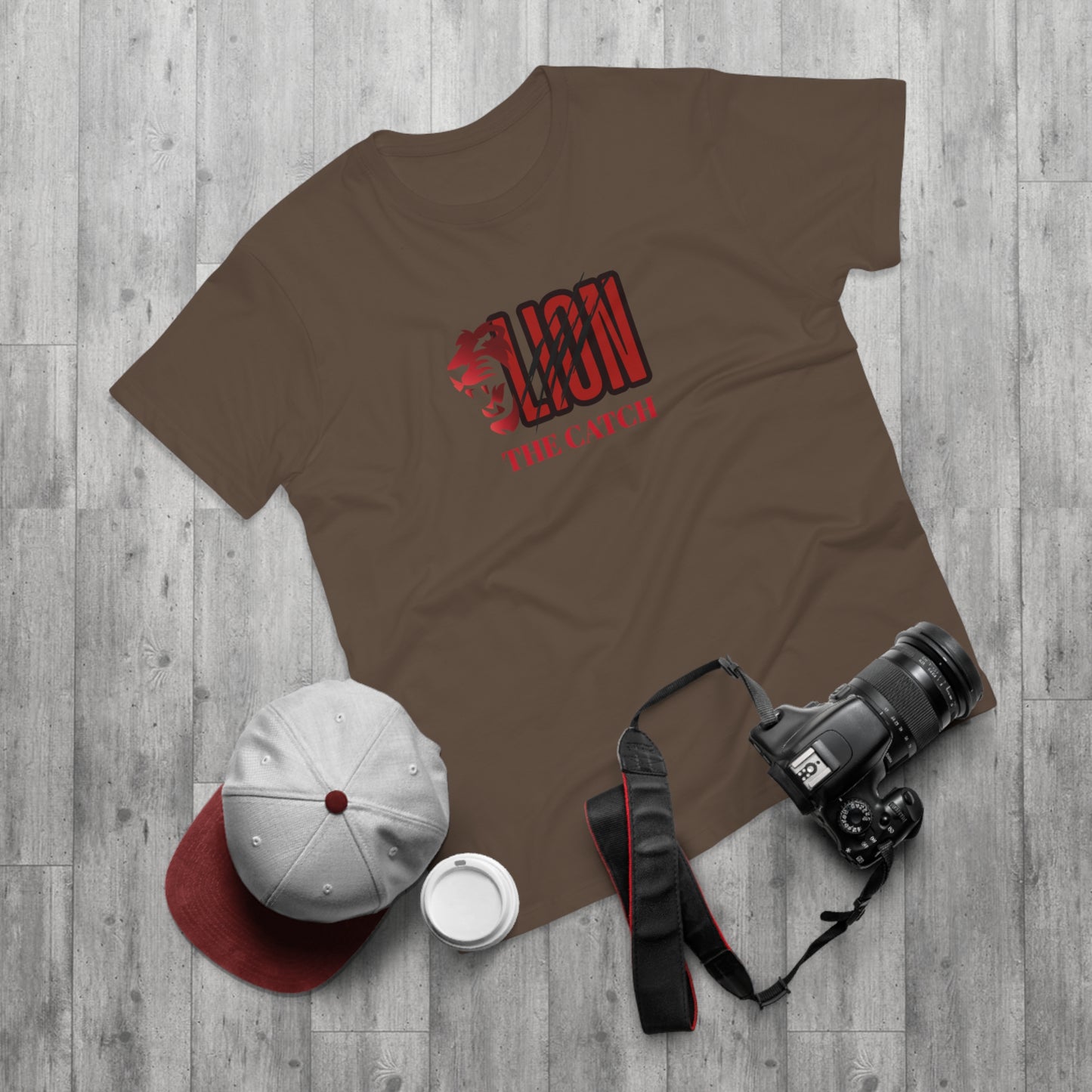 Majestic Lion Graphic T-Shirt for Men - Perfect for Animal Lovers