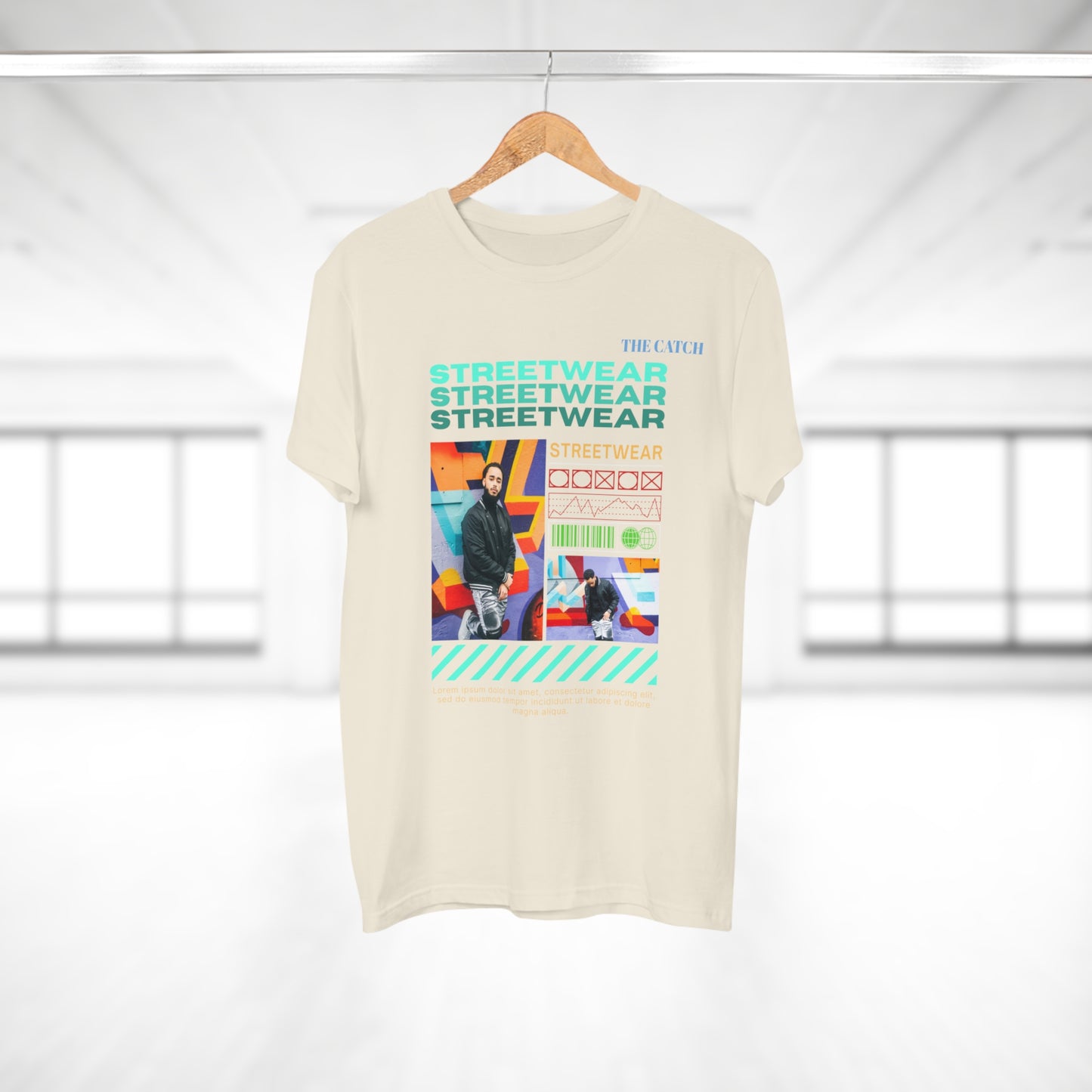 Streetwear Graphic Men's T-Shirt - Casual Urban Style - THE CATCH