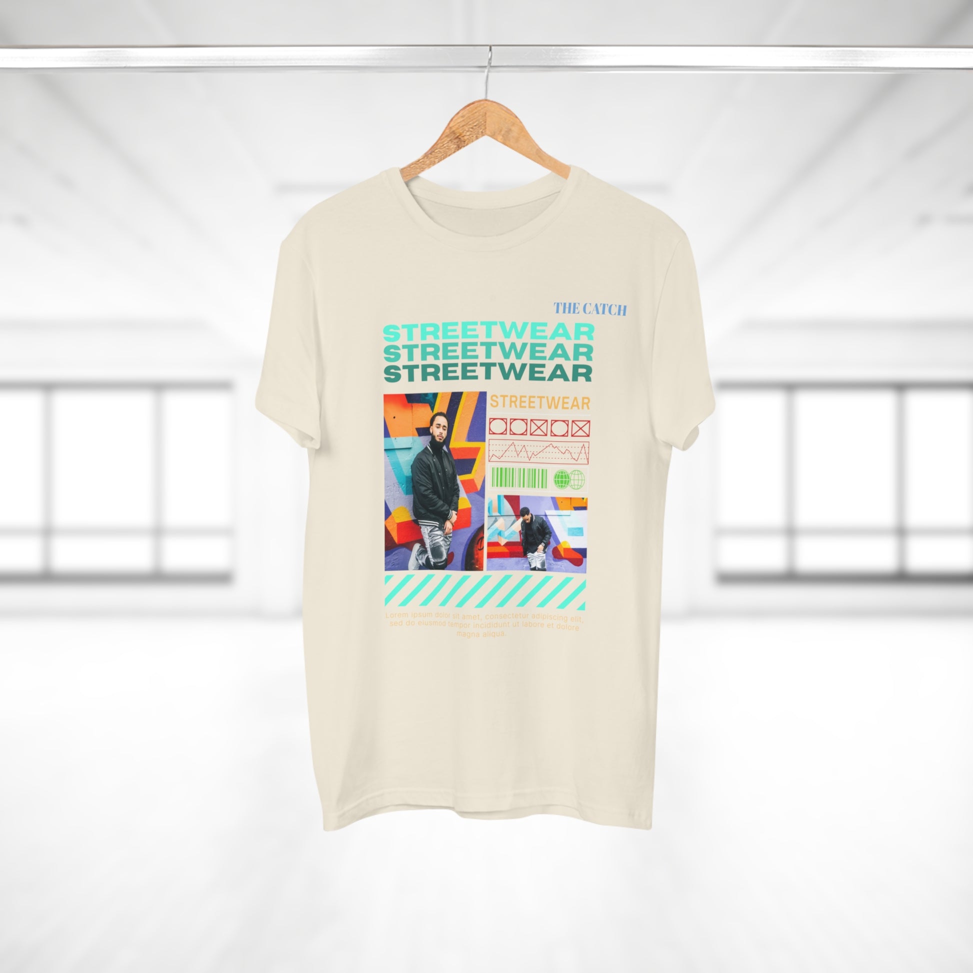 Streetwear Graphic Men's T-Shirt - Casual Urban Style - THE CATCH