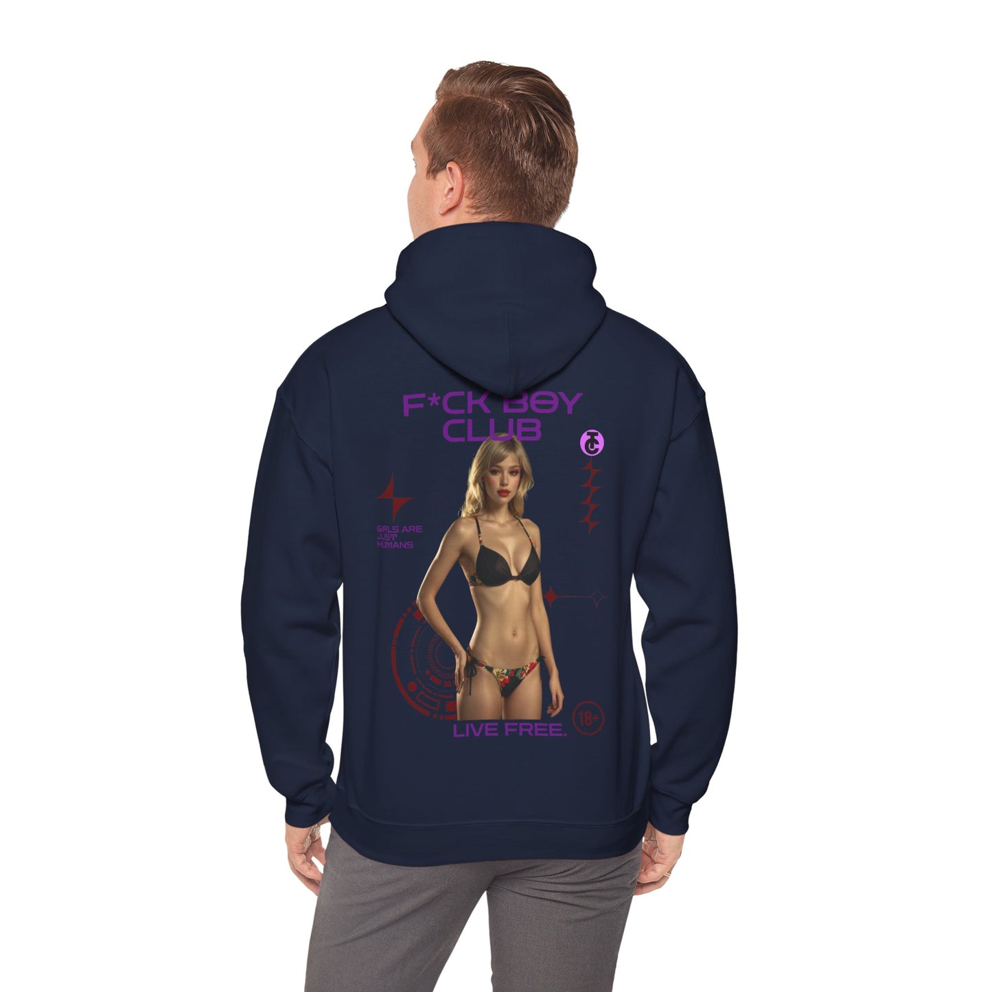 Chic Fantasy Club Hoodie | Trendy Sweatshirt for Parties, Casual Wear, Gifts, Fashion Lovers, Clubbing
