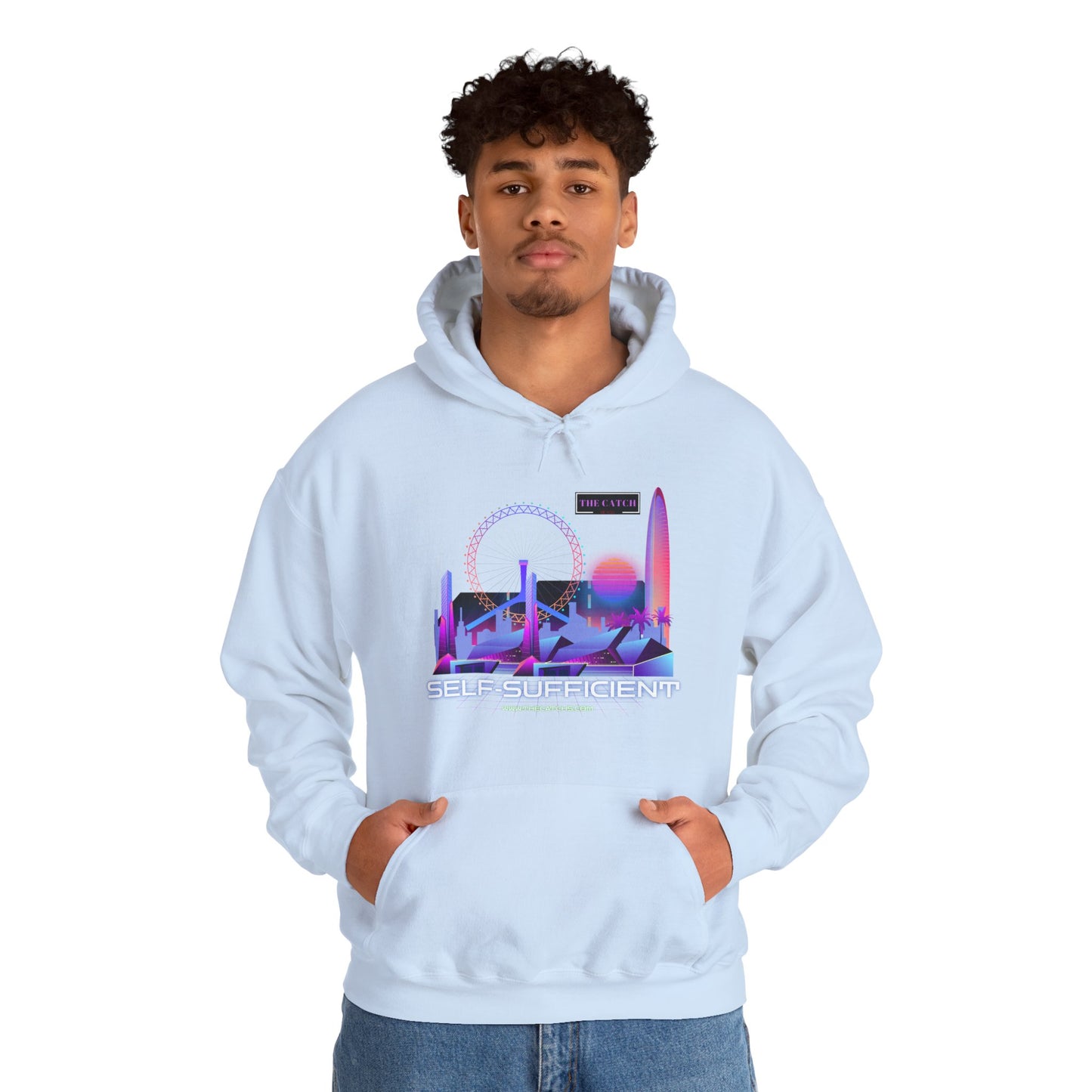 Retro Vibes Hooded Sweatshirt - Comfortable Streetwear, Perfect for Gifts, Relaxed Style, Fashion, Casual Wear