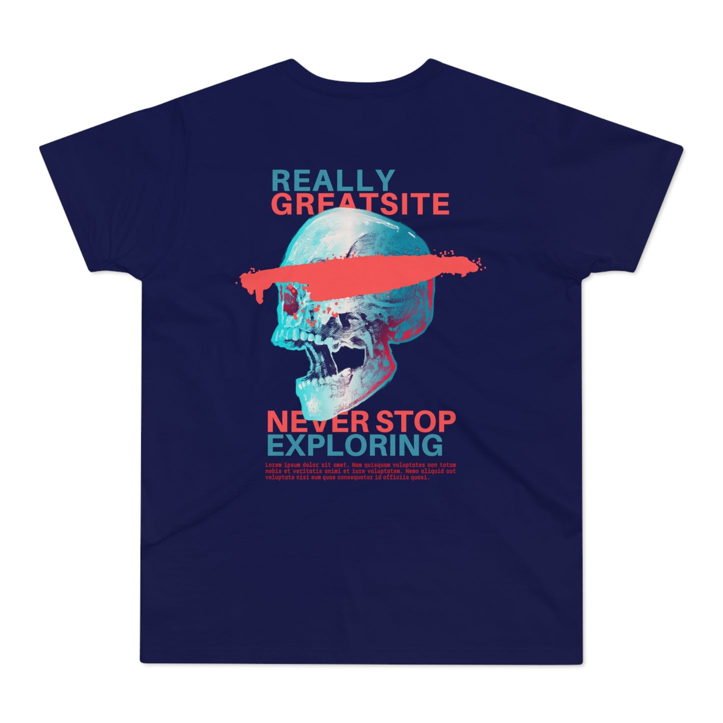 Exploratory Skull Graphic T-Shirt for Adventurers