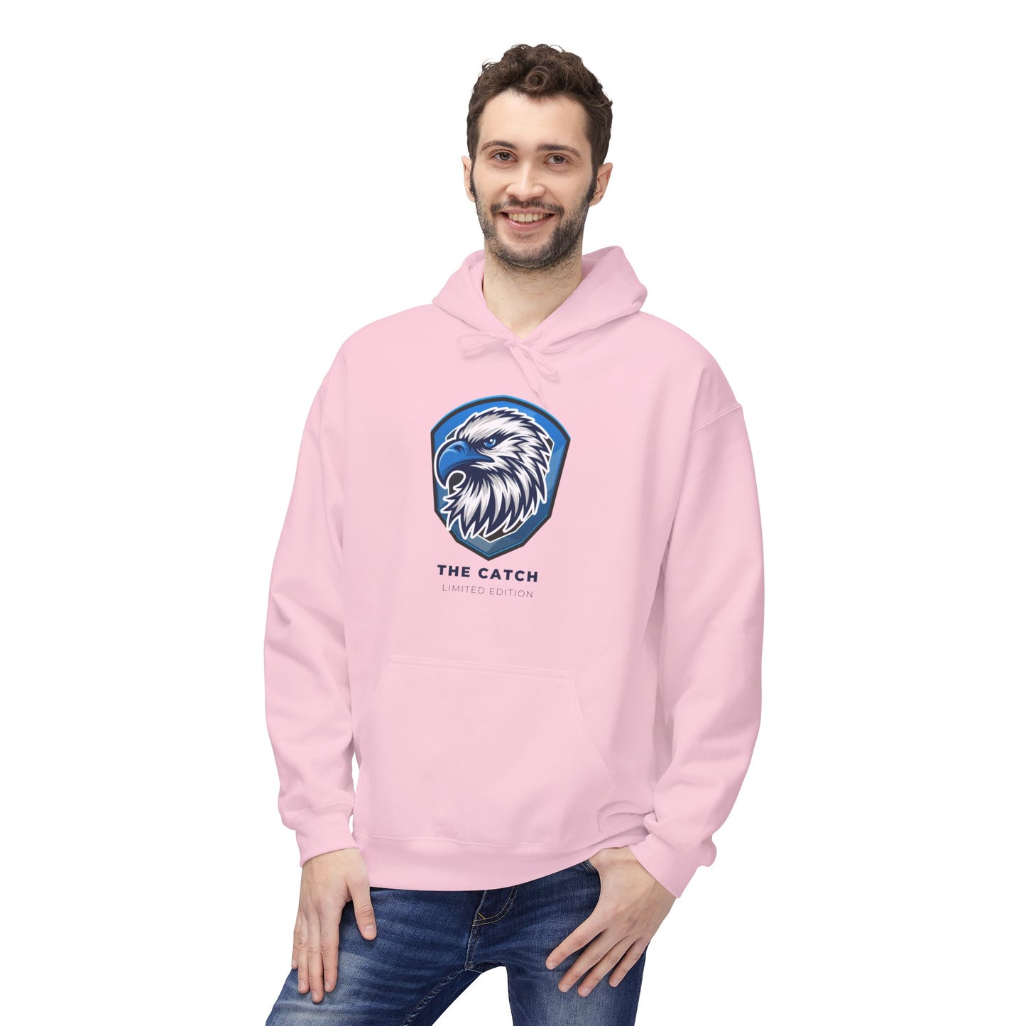 Eagle Graphic Fleece Hoodie - Warm, Stylish, Perfect for Outdoors, Gifts for Nature Lovers, Adventure Apparels, Casual Wear
