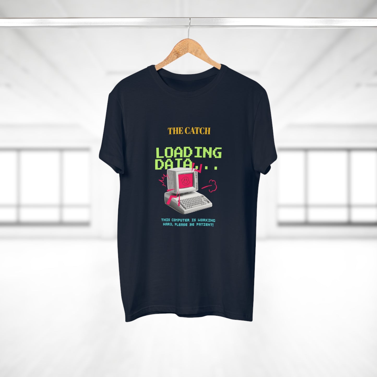 Retro Gamer Loading Data T-Shirt for Men - THE CATCH