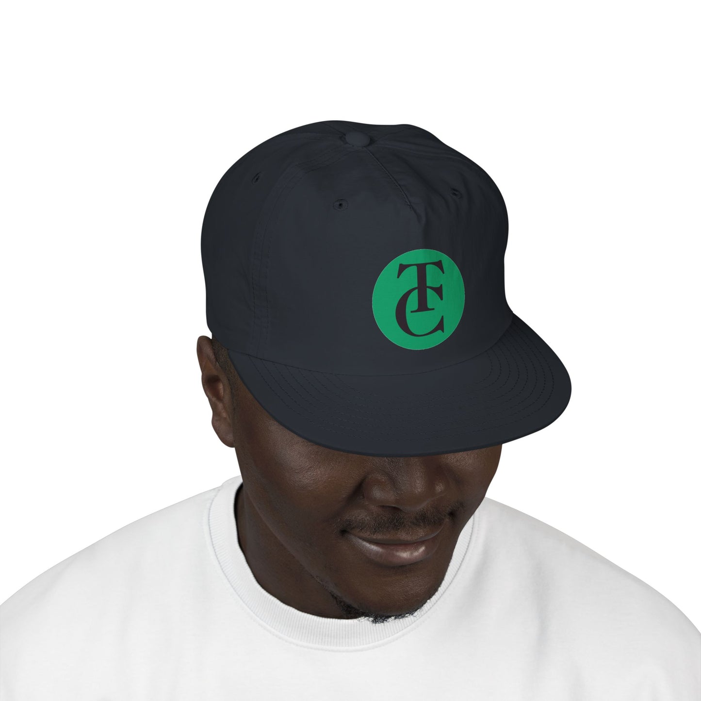 Surf Cap - Coastal Vibes Flat Cap, Beachwear, Summer Accessories, Gift for Surfers, Holiday Headwear