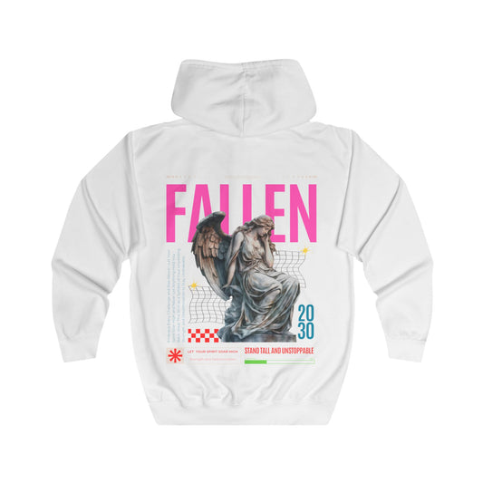 Fallen Angel Full Zip Hoodie - Stand Tall and Unstoppable