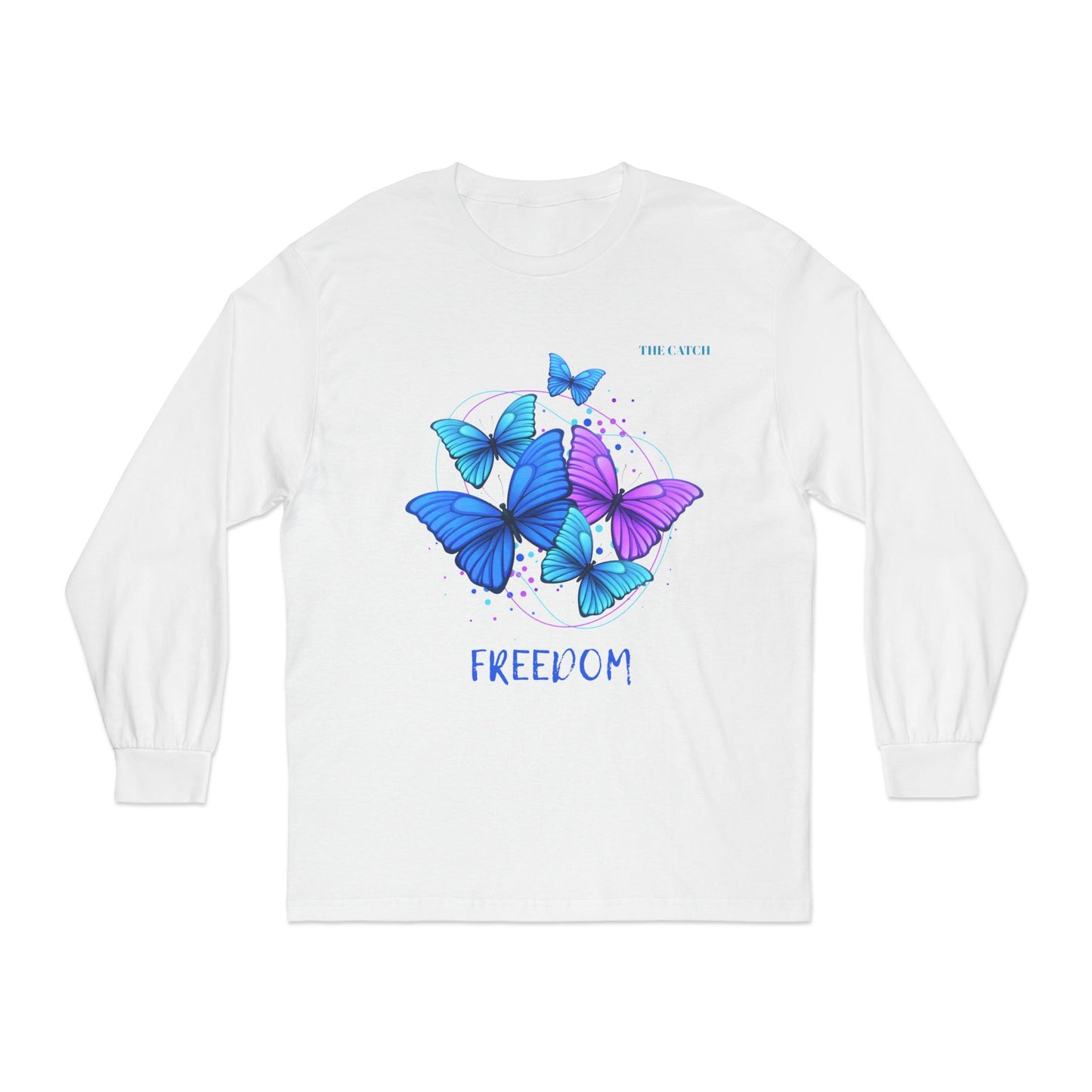 Butterfly Freedom Long Sleeve T-Shirt for All Occasions - THE CATCH