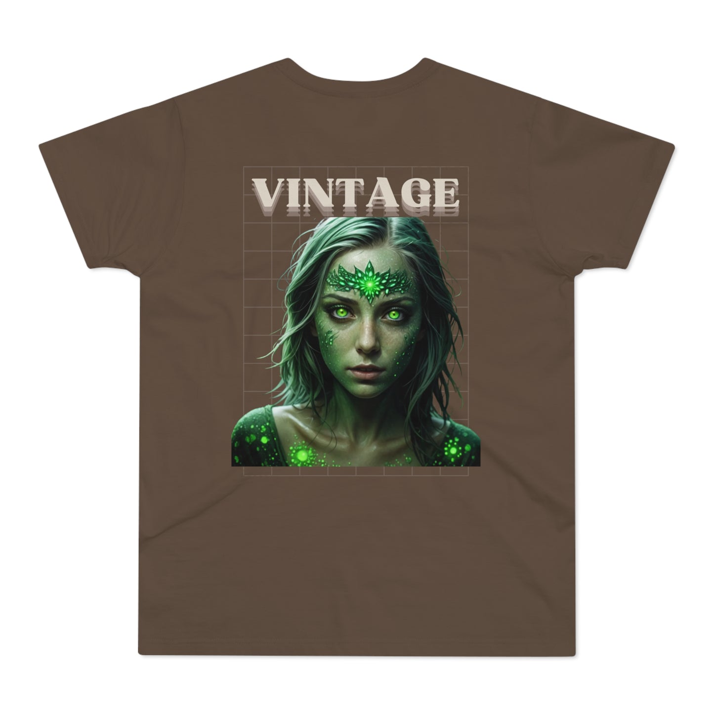 Vintage Graphic Men's T-Shirt - 'THE CATCH' Green Design - THE CATCH