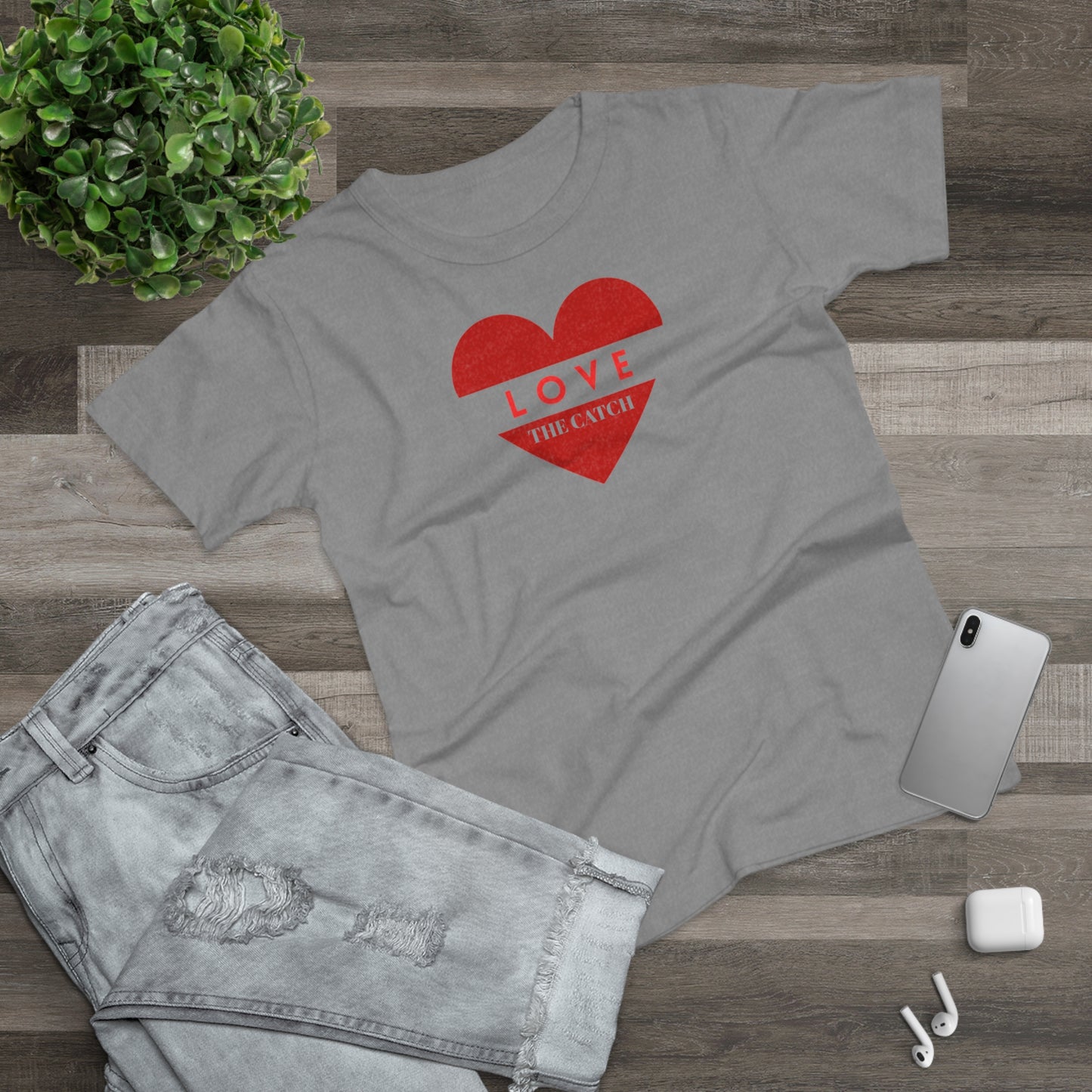 Love Catch Heart Women's T-Shirt