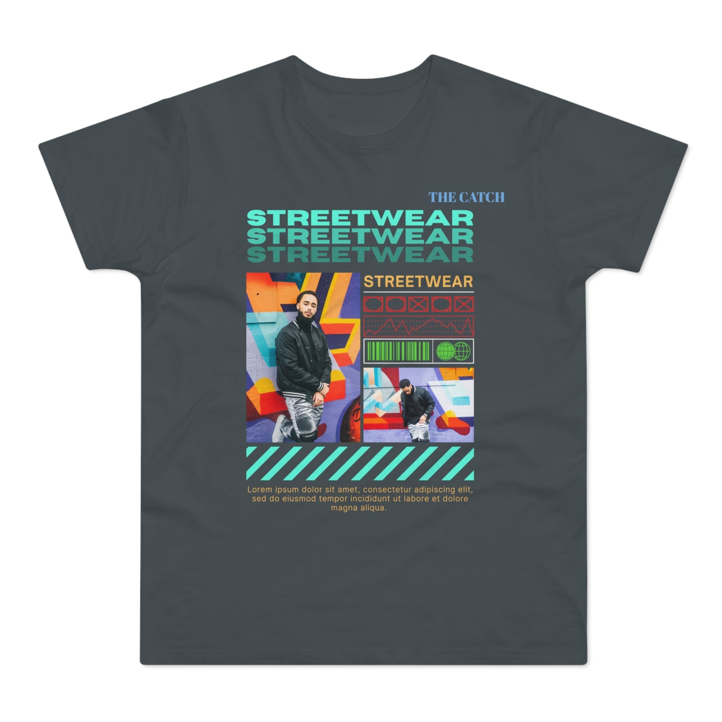 Streetwear Graphic Men's T-Shirt - Casual Urban Style - THE CATCH