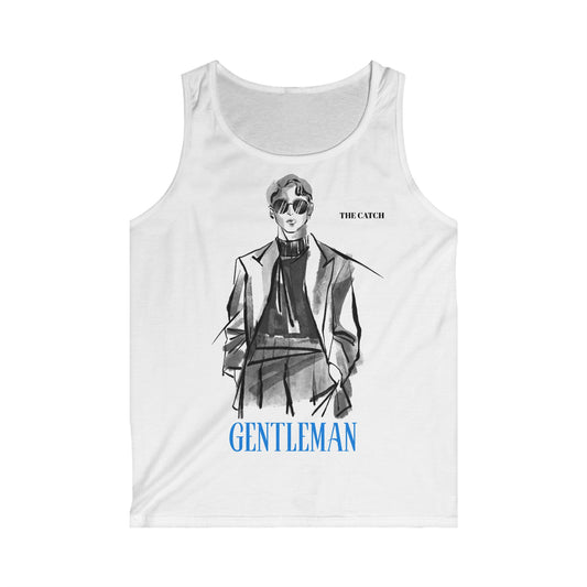 Stylish Men's Tank Top - 'Gentleman' Design for Casual Wear - THE CATCH