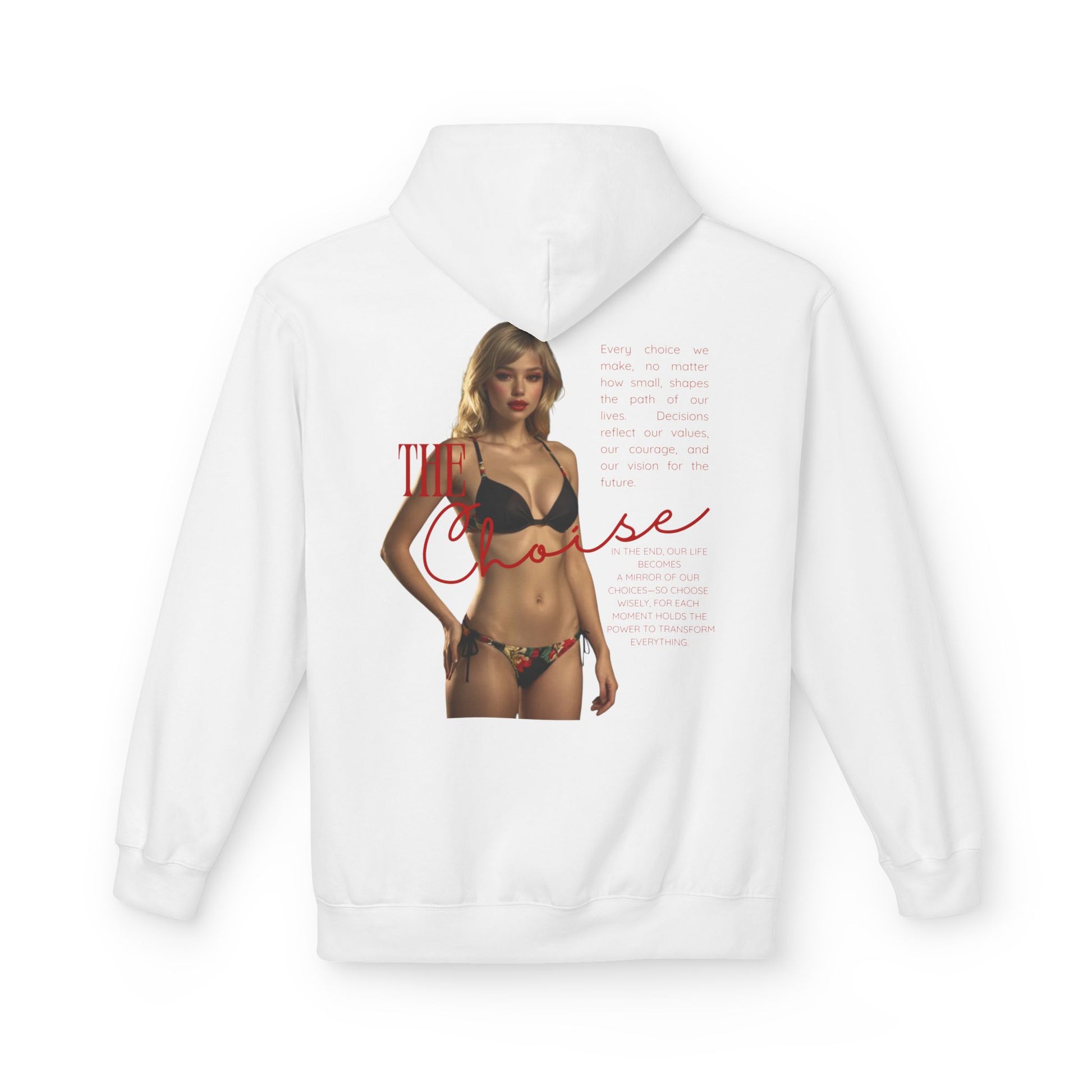 Stylish Fleece Hoodie with Unique Design, Cozy Streetwear, Gift for Him or Her, Casual Fashion, Perfect for Everyday Wear - THE CATCH