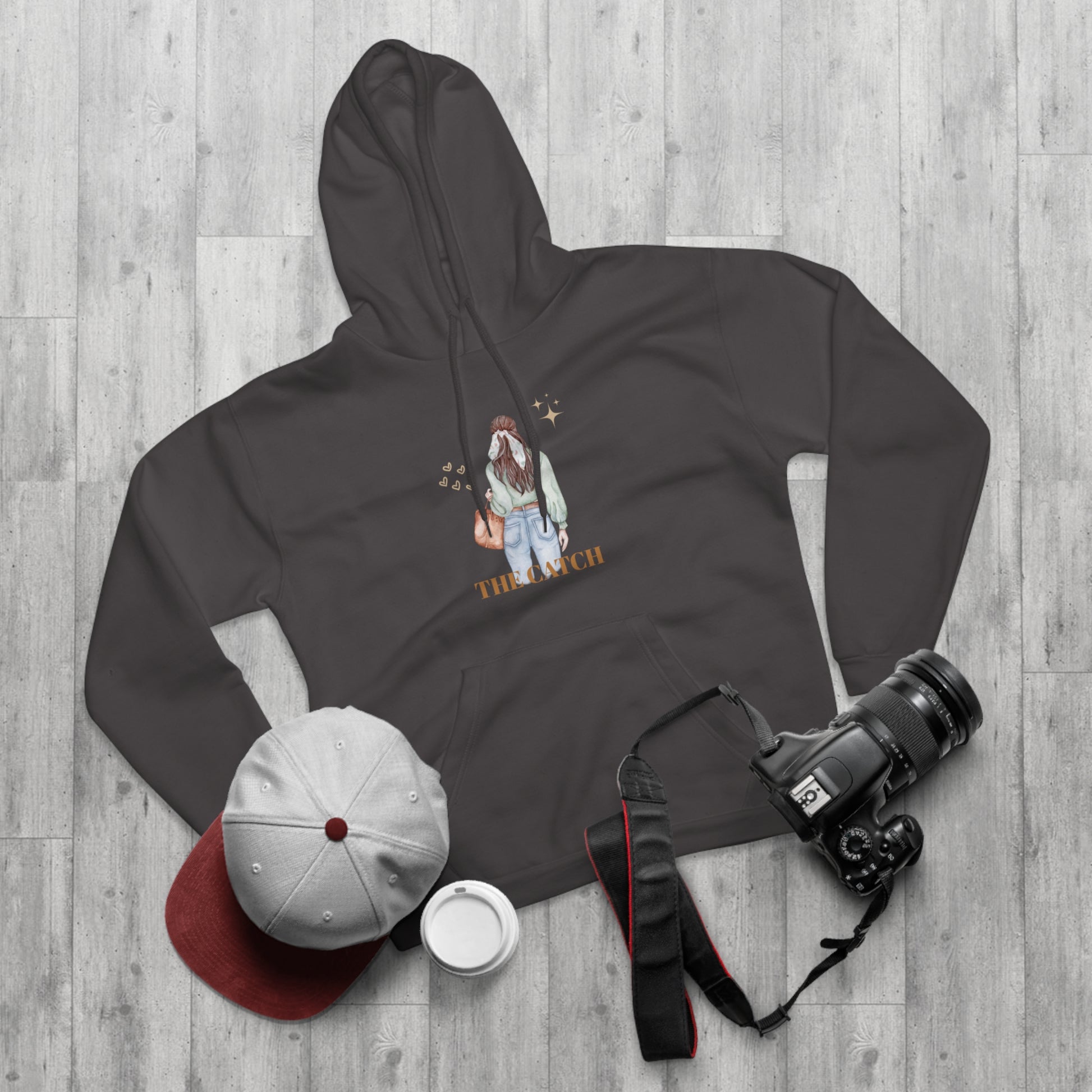 Stylish Pullover Hoodie - "THE CATCH" Design for Everyday Comfort - THE CATCH