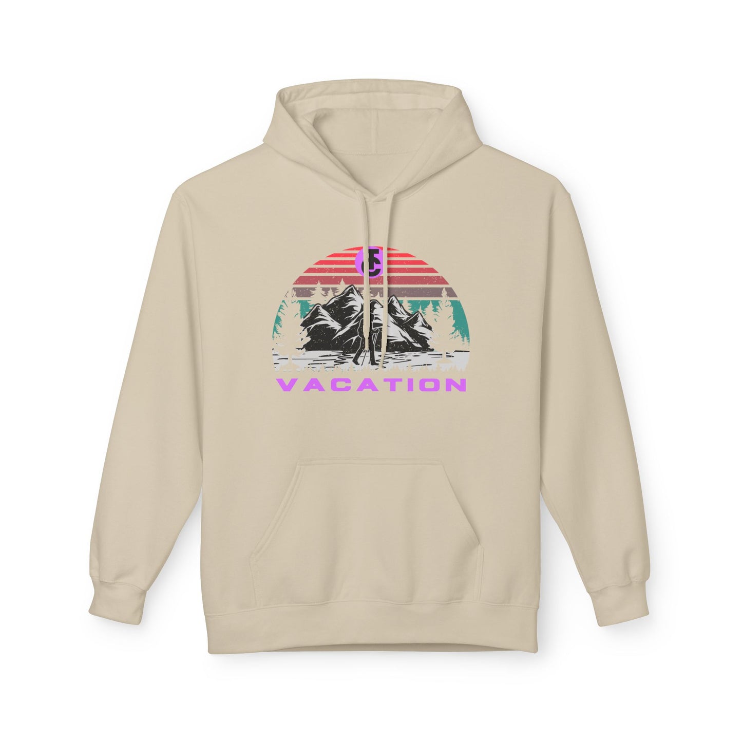 Vacation Vibes Fleece Hoodie - Softstyle - THE CATCH