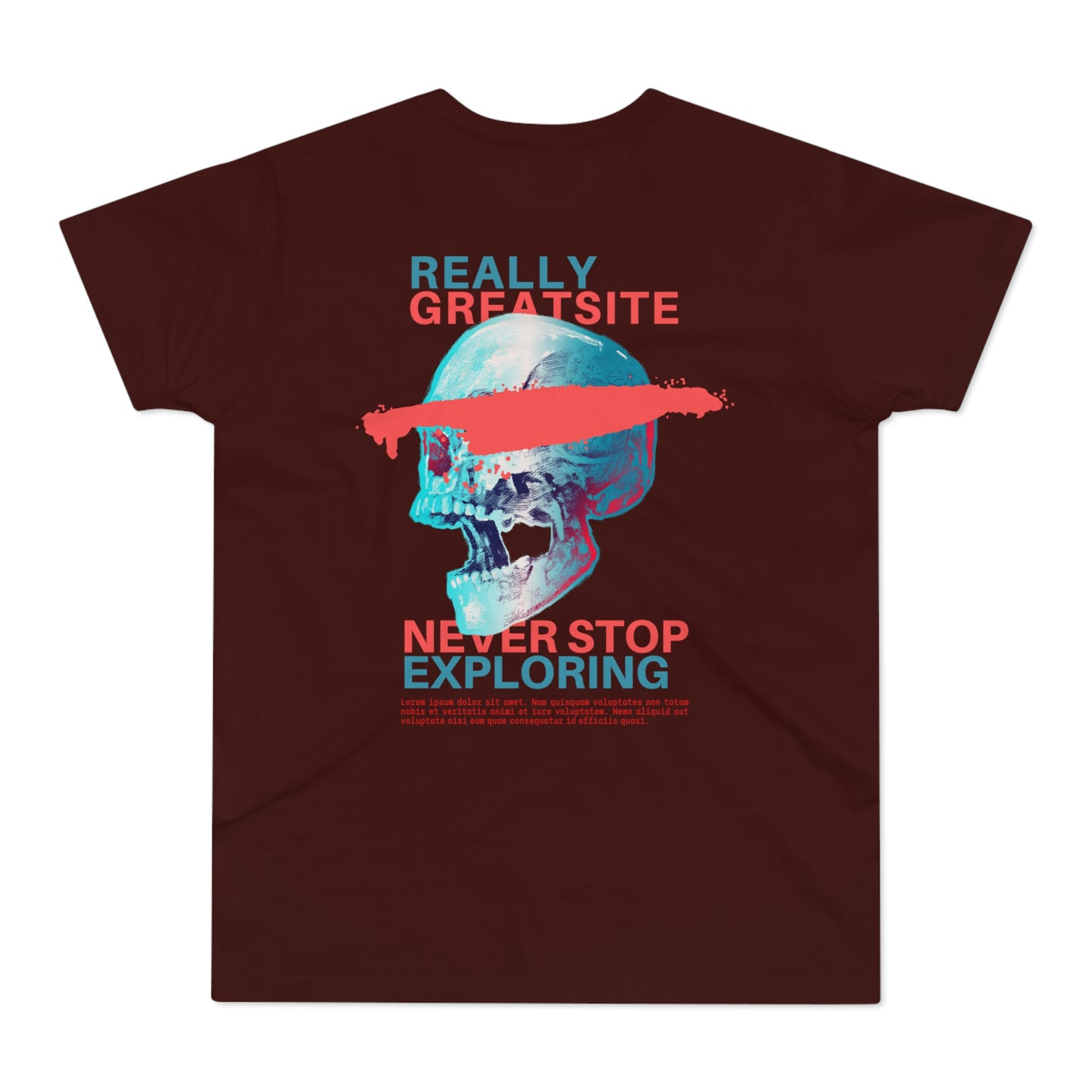 Exploratory Skull Graphic T-Shirt for Adventurers - THE CATCH