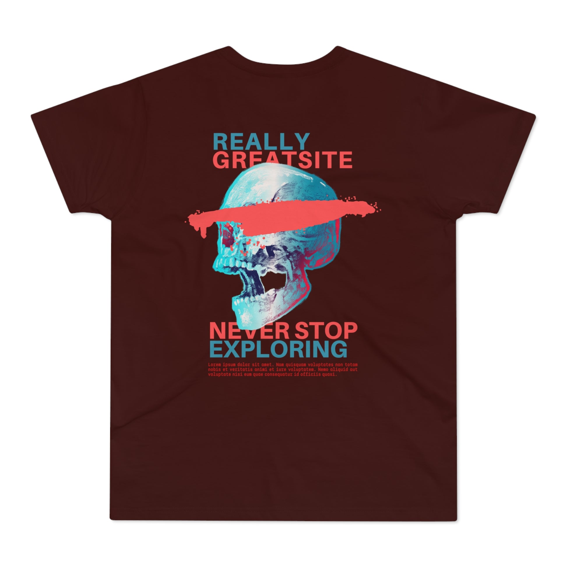 Exploratory Skull Graphic T-Shirt for Adventurers - THE CATCH