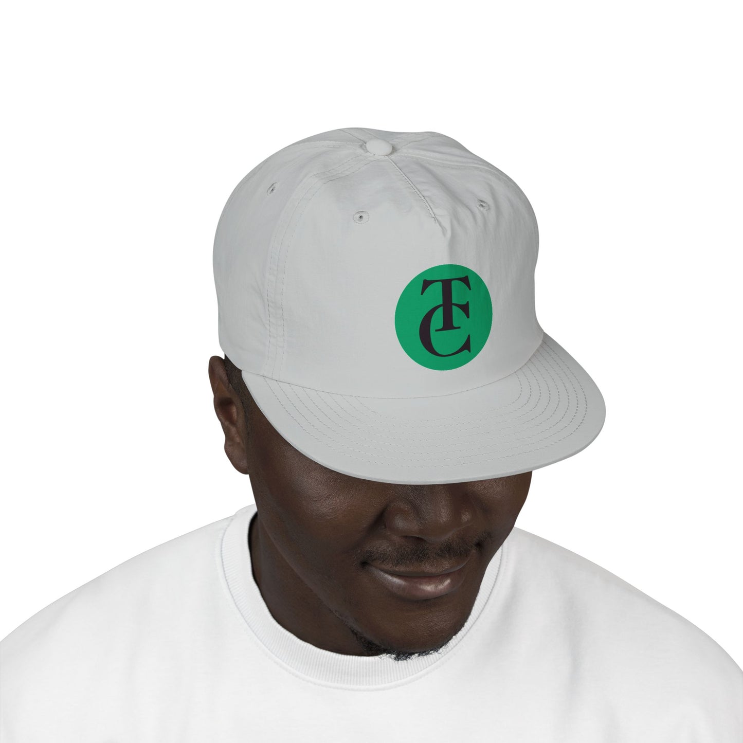 Surf Cap - Coastal Vibes Flat Cap, Beachwear, Summer Accessories, Gift for Surfers, Holiday Headwear