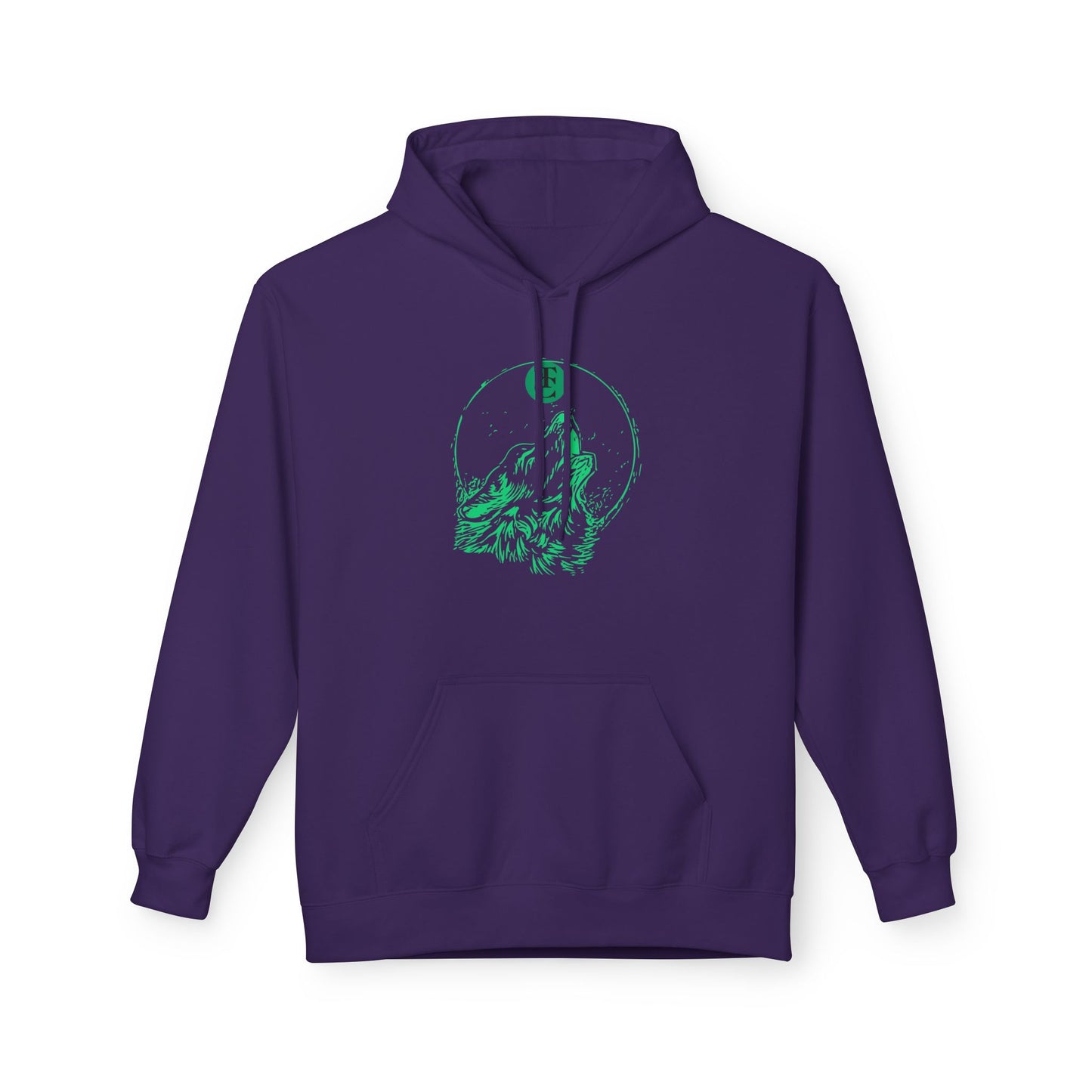 Nature-Inspired Hoodie with Mountain Design - THE CATCH