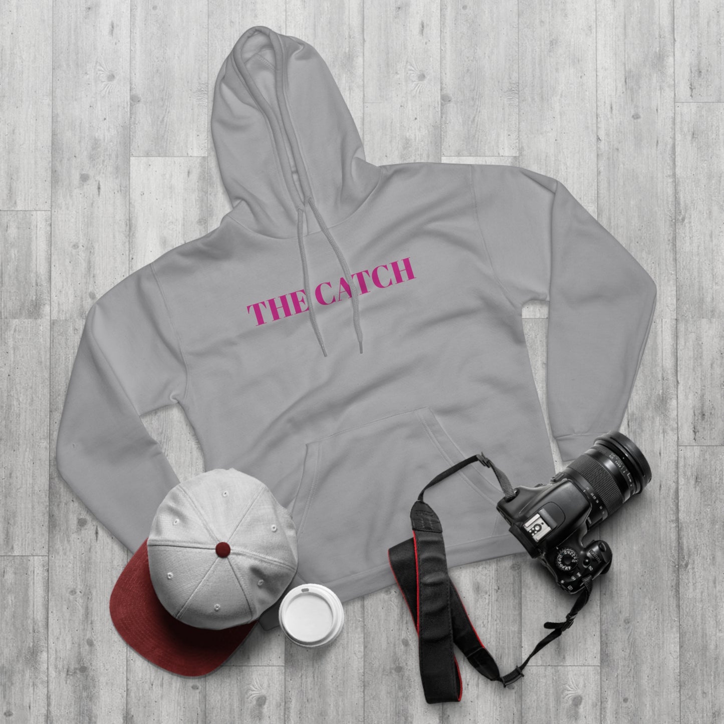 Pullover Hoodie - 'The Catch' Venomous Snake Design - Motivational Statement Gear - THE CATCH